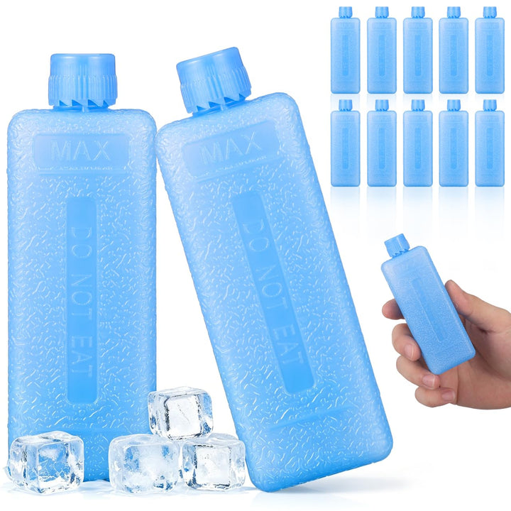 SHINEOFI 20pcs Mini Kühlakkus für Luftkühler, Kühltasche (Wasser-Selbstbefüllen). Platzsparende Kühl