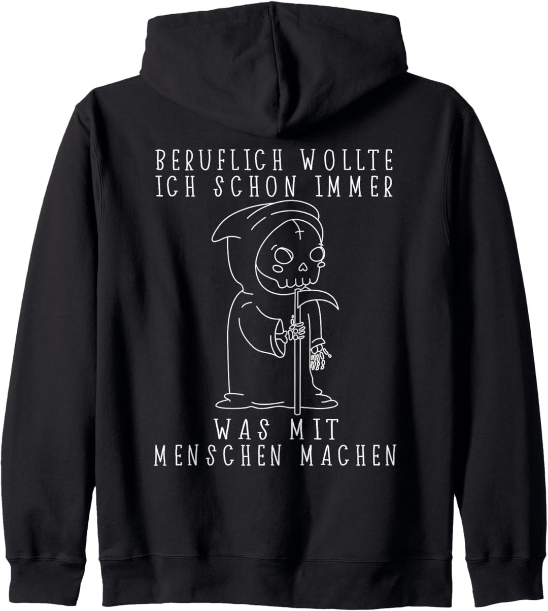Beruflich wollte ich schon immer was mit Menschen machen Kapuzenjacke