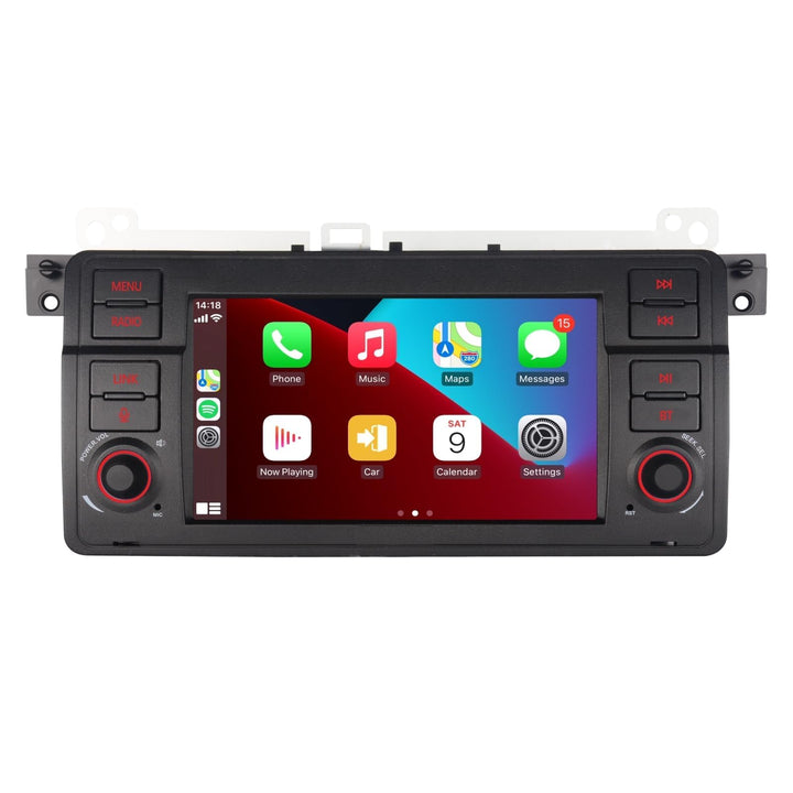 LXKLSZ Autoradio für BMW E46 3er Serie 1999-2004 Kompatibel mit Carplay/Android Auto mit 7 Zoll Touc
