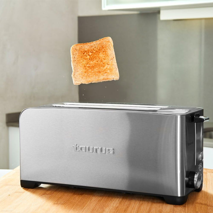 TOSTADOR TAURUS MYTOAST LEGEND DUPLO 1400/W 2 extra lange Schlitze, 2 extra lange Schlitze