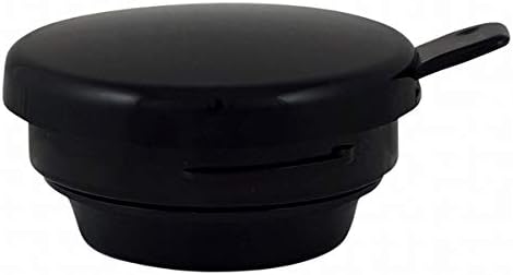 Helios Mondo Push Kunststoff-Isolierkanne Drehverschluss mit Drucktaste 1,0 l schwarz Schwarz 1,0 Li