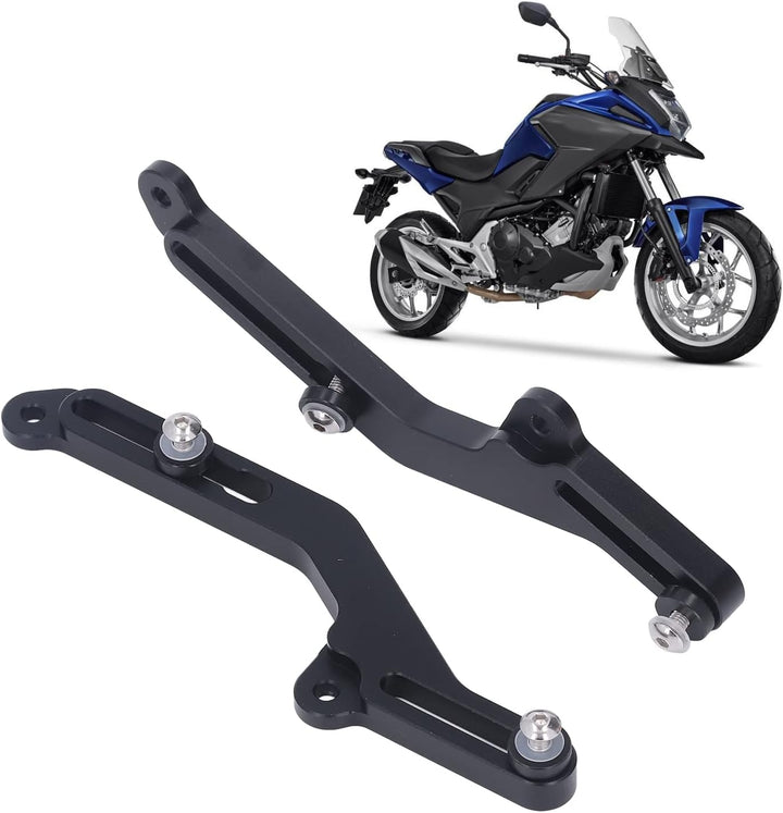 Motorrad-Windschutzscheibenversteller, 1 Paar Verstellbare Motorrad-Windschutzscheibenversteller Win