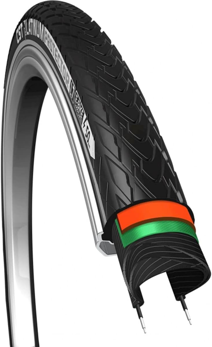 CST Cub.CST Platinum Protector City 28x1.75 steif NEG Radfahren Erwachsene Unisex T.U