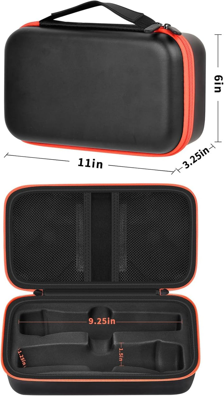 Tragetasche für kabelloses Mikrofon, kompatibel mit JBL Wireless Dual-Mikrofonsystem, Tasche für Han