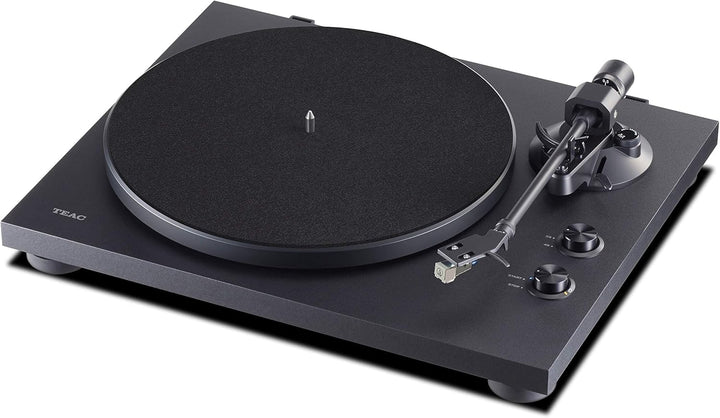 Teac TN-280BT-A3 Plattenspieler mit Bluetooth Ausgang für Lautsprecher und Kopfhörer (Aluminium Plat