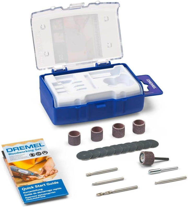 Dremel Holzarbeit Set 20tlg. (für Dremel Multifunktionswerkzeug)