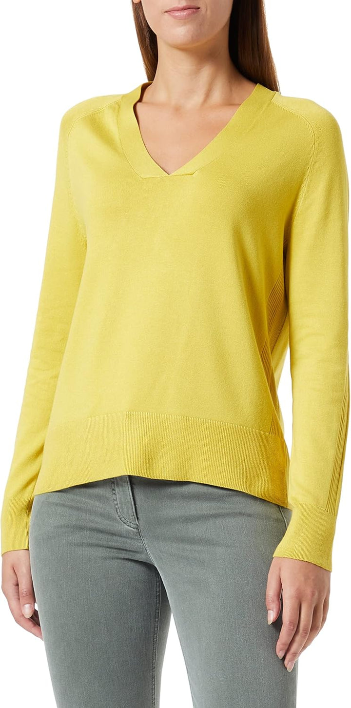 Gerry Weber Damen Pullover 42 Mustard, 42 Mustard