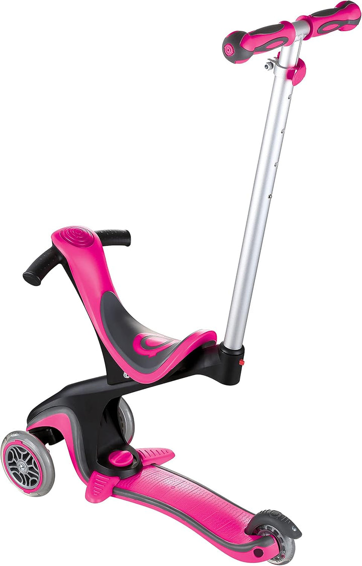 GLOBBER GO-UP Comfort – 3 in 1 Dreirad, Laufrad und Scooter, 120/80 mm, ABEC 5, 3-rädrig, höhenverst