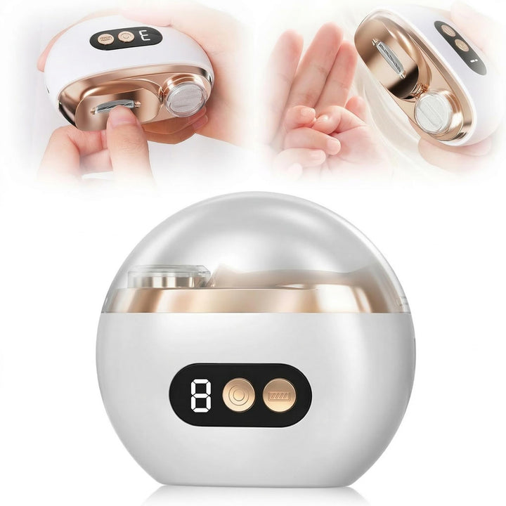 Elektrischer Nagelknipser Nagelfräser Elektrische Nagelfeile, 2026 Upgrade 3-in-1 Elektrischer Nagel