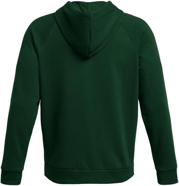 Under Armour Herren Rival Baumwollmischung Raglan Leichte Fleece Hoody (301) Forest Green/White XS E