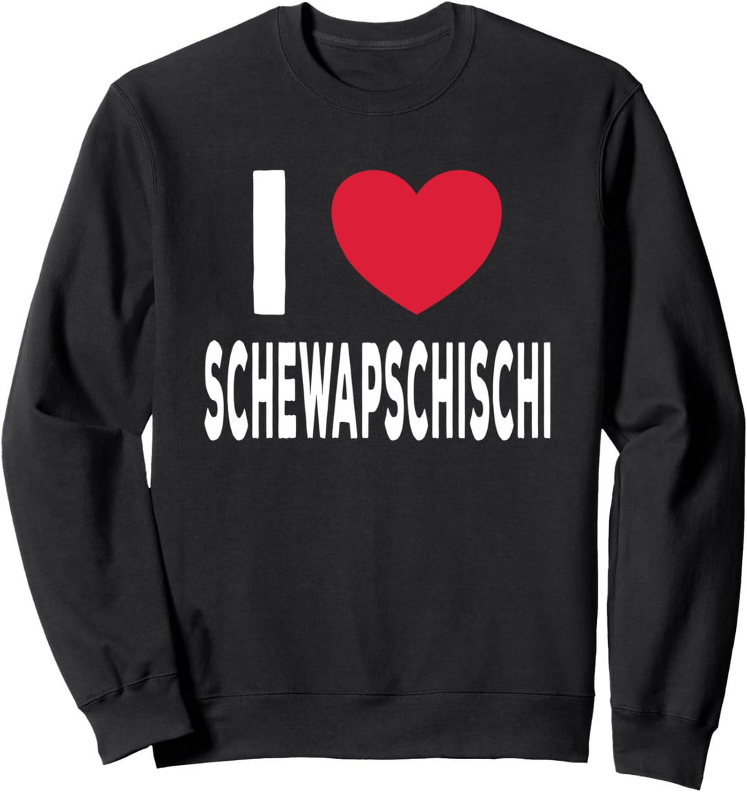 I love Schewapschischi Cevapcici Cevape Grillen Balkan Sweatshirt