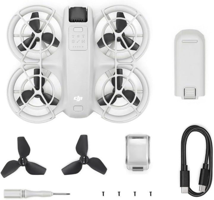 DJI Neo, Mini Drohne mit Kamera 4K UHD Für Erwachsene, 135g, Selbstfliegende Drohne, Motivverfolgung
