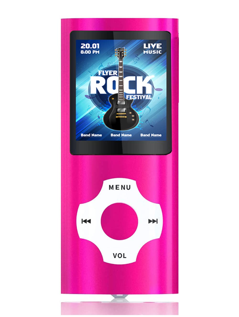 MP3 Player mit 32GB MicroSD Speicherkarte, Tabmart MP4 Musik Player Unterstützung Audio Player Media