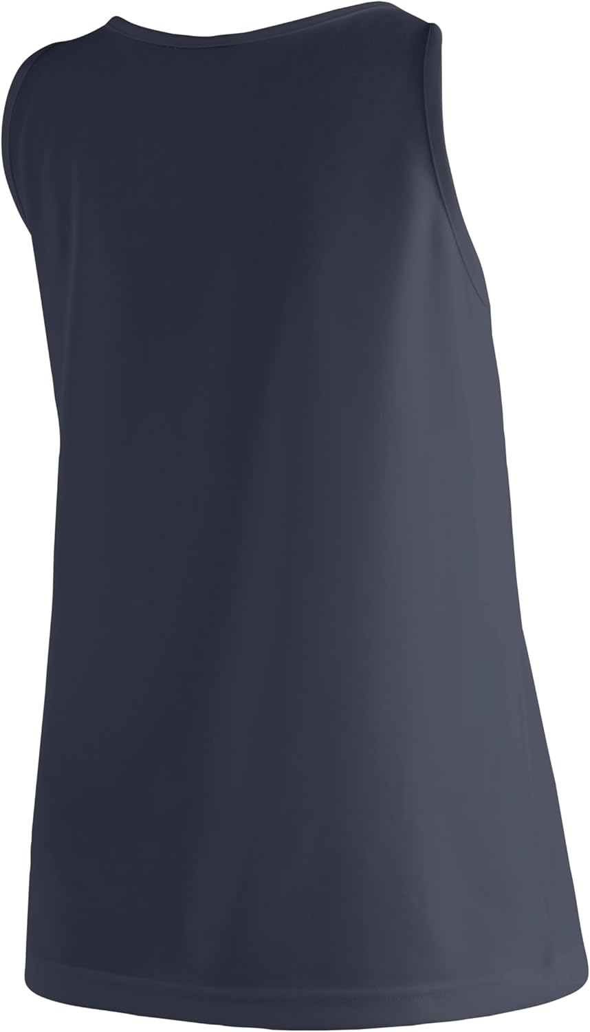 Maier Sports Petra, Ärmelloses Damen T-Shirt, Outdoorshirt mit Rundhals für Wandern und Freizeit, dr