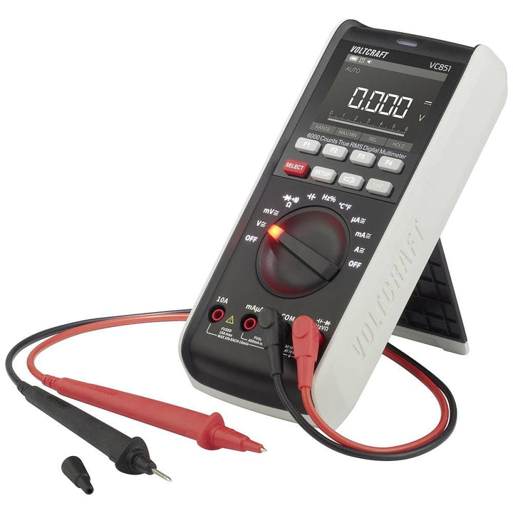 VOLTCRAFT VC851 Hand-Multimeter digital CAT III 1000 V, CAT IV 600 V Anzeige (Counts): 6000