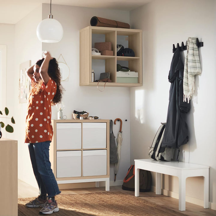 IKEA Untergestell KALLAX für Regal mit 2 Fächern - 76x39x18cm - weiss