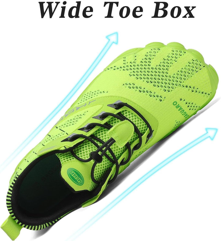 SAGUARO Unisex Barfussschuhe Traillaufschuhe Schnell Trocknend Wassersportschuhe, Gr. 36-47 36 EU Ch
