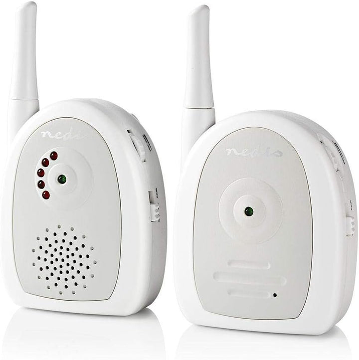 Nedis Audio-Baby-Monitor - Babyphone - FHSS - Rückruffunktion - 300 m - Batteriebetrieben/Netzstromv