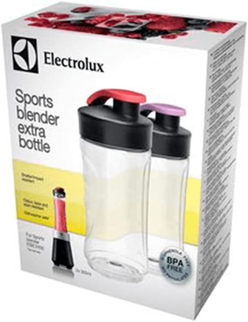 Electrolux SBEB3 Sport&Good to Go SBEB2 Mini-Flaschen, 300 ml, Glas, grau