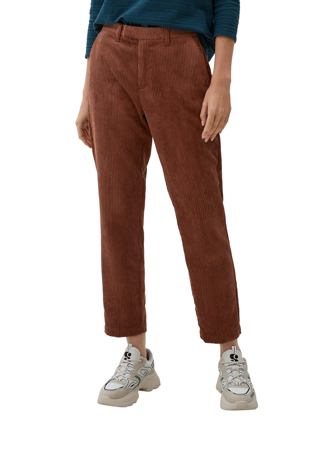 QS Damen Hose 32W / 30L Braun, 32W / 30L Braun