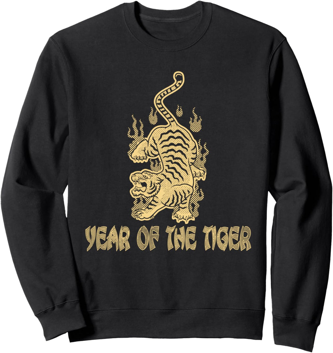 Jahr des Tigers Frohes chinesisches Neujahr 2022 Sweatshirt