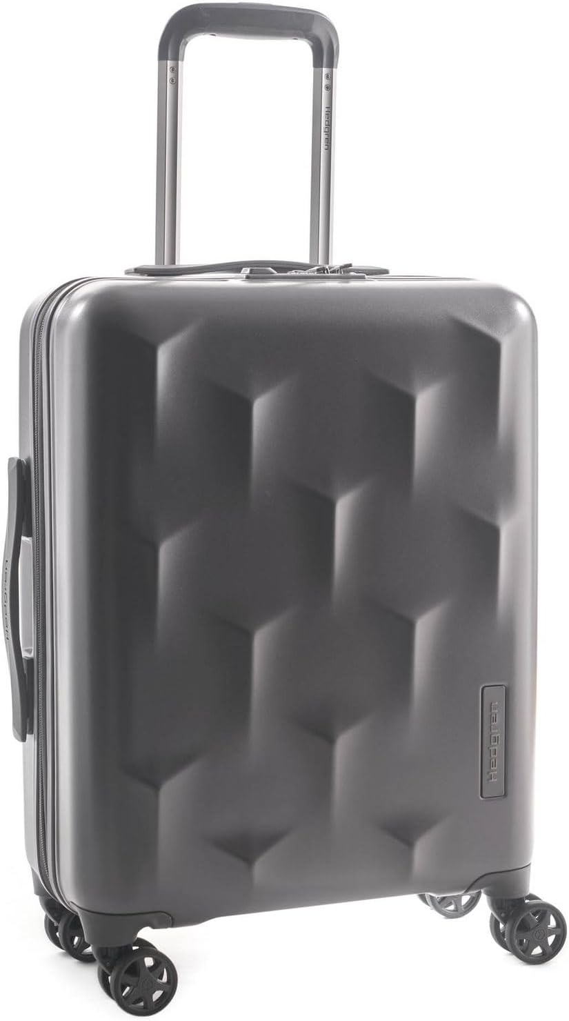 Hedgren Edge Carve 4-Rollen Kabinentrolley 55 cm Charcoal, Charcoal