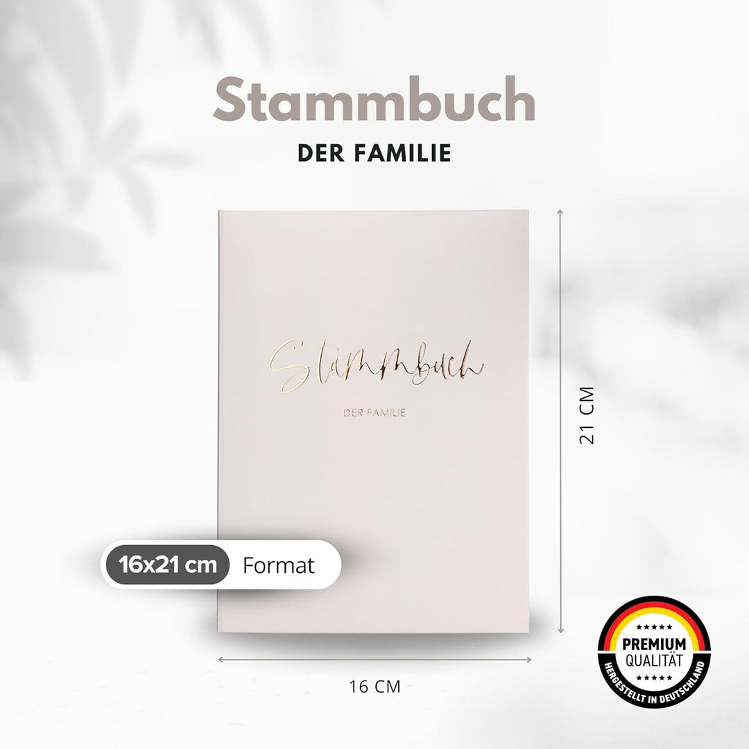 Stammbuch Hochzeit Stammbuch der Familie - Familienstammbuch Hochzeit Standesamt, Familienbuch - Del