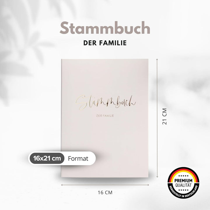 Stammbuch Hochzeit Stammbuch der Familie - Familienstammbuch Hochzeit Standesamt, Familienbuch - Del