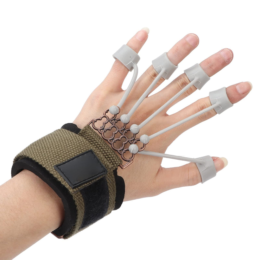 Focket Fingertrainer, 20Lb/40Lb Handgriff-Stärkung, Handstärkung, Finger-Widerstandsband, Gitarre, F