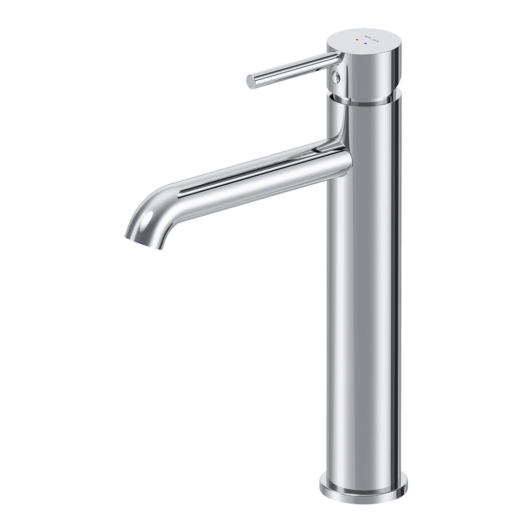 Wasserhahn Bad Hoch, Waschbecken Badarmatur, Mischbatterie Waschbecken aus Messing, Waschtischarmatu