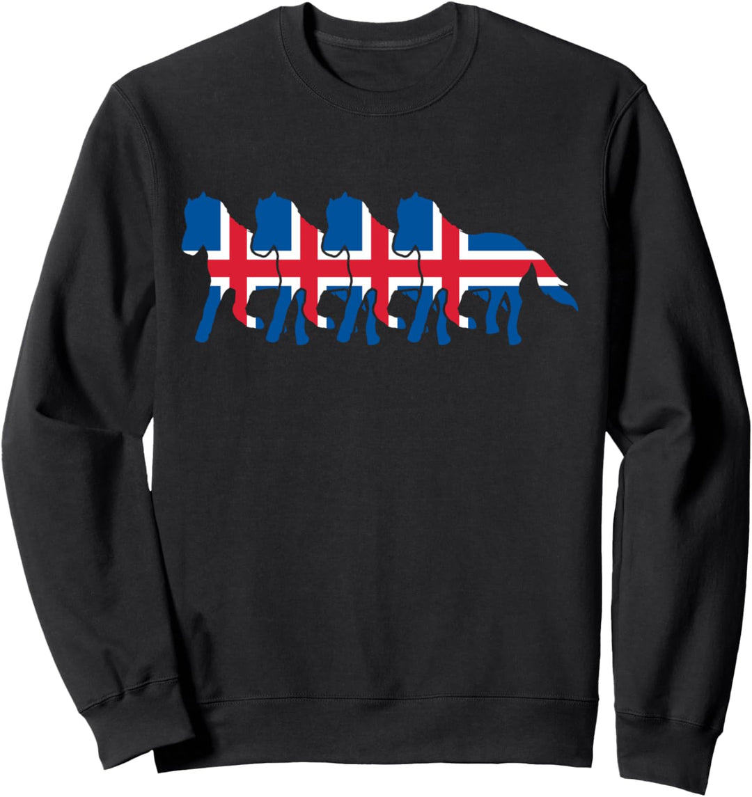 Island Pferde Isländer Sweatshirt