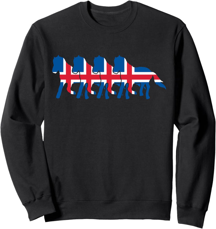 Island Pferde Isländer Sweatshirt