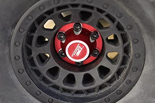 GPM Aluminium Wheel Lock (Silver Inlay Design) for Axial 1/6 SCX6 Jeep JLU Wrangler AXI05000-4Pc Set