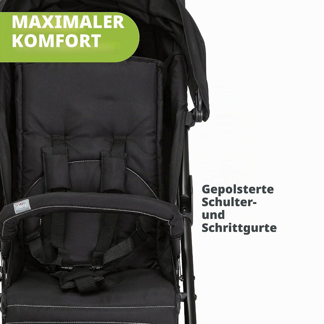 Chicco 4 Kinderwagen - Jet Black