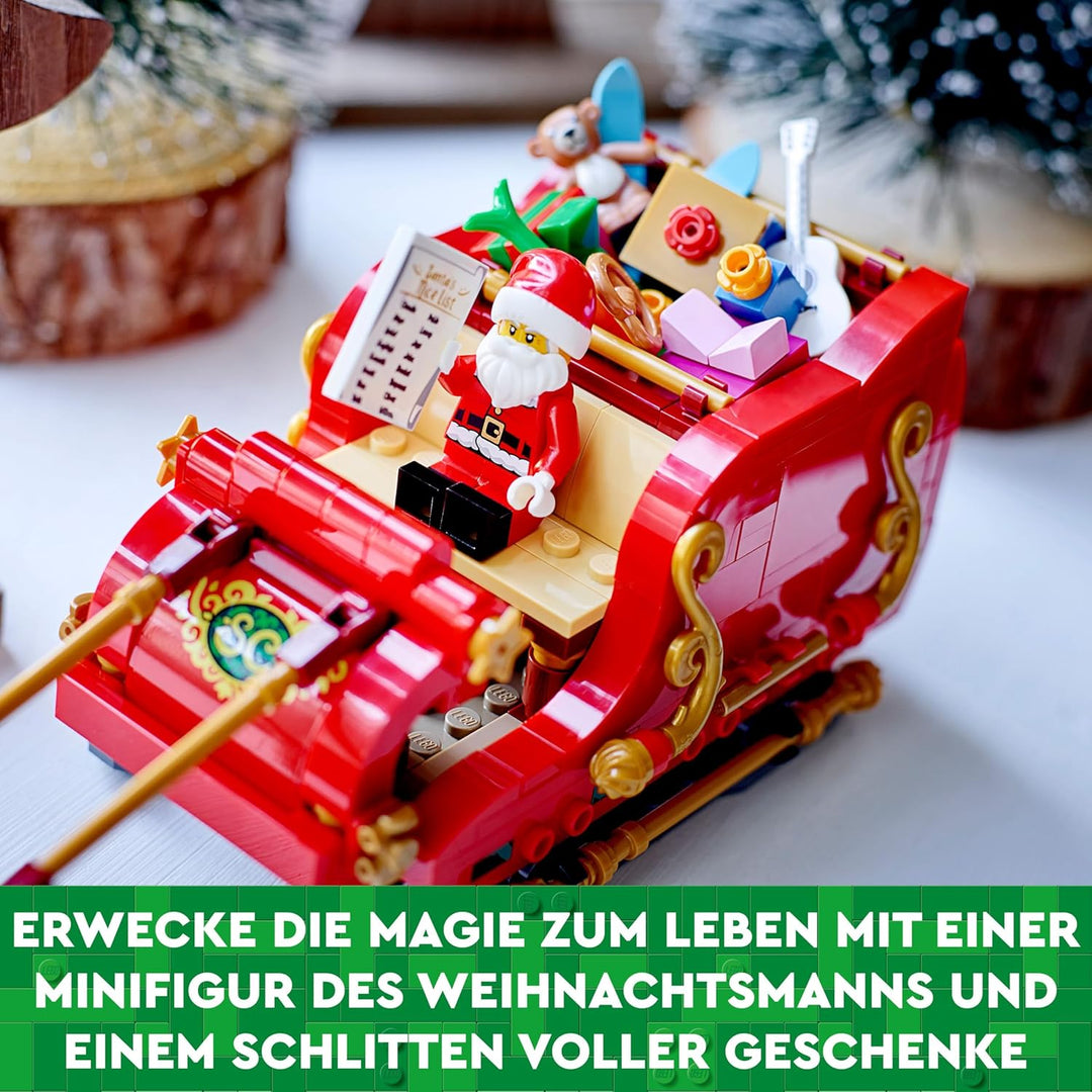 LEGO Feiertags-Bundle - Enthält Schlitten des Weihnachtsmanns (40499) & Weihnachtsbaum (40573) - Bau