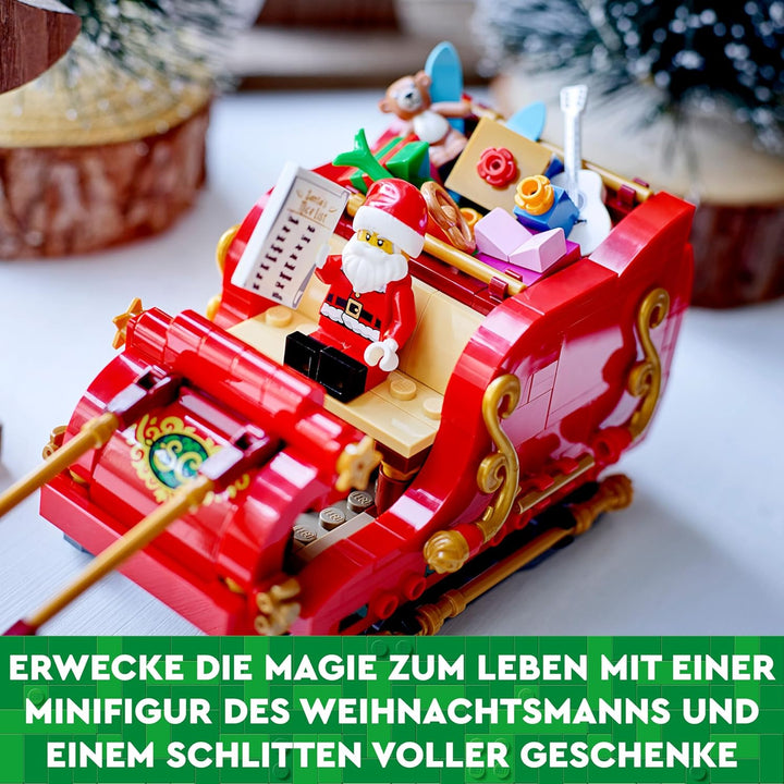 LEGO Feiertags-Bundle - Enthält Schlitten des Weihnachtsmanns (40499) & Weihnachtsbaum (40573) - Bau