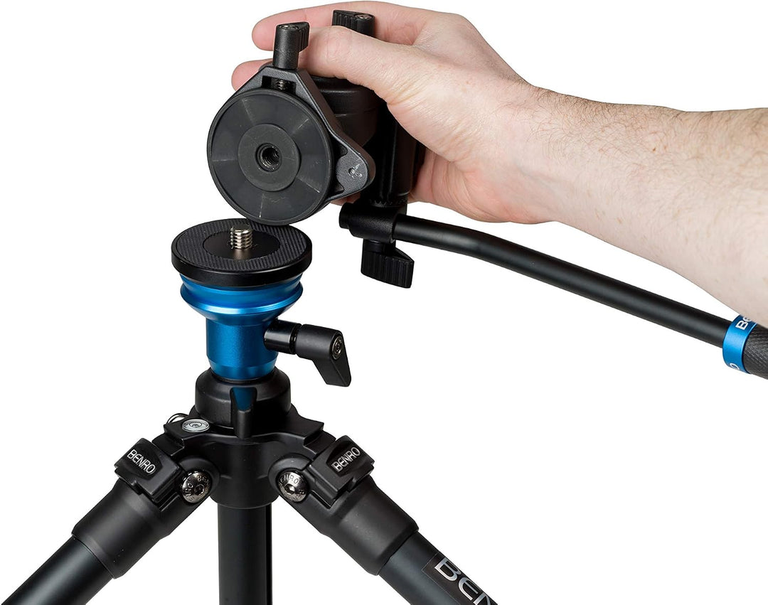 Benro A1573FS3 Videostativsatz (Einzelne Beine) Aluminum Single Leg Tripod Kit S2, Aluminum Single L
