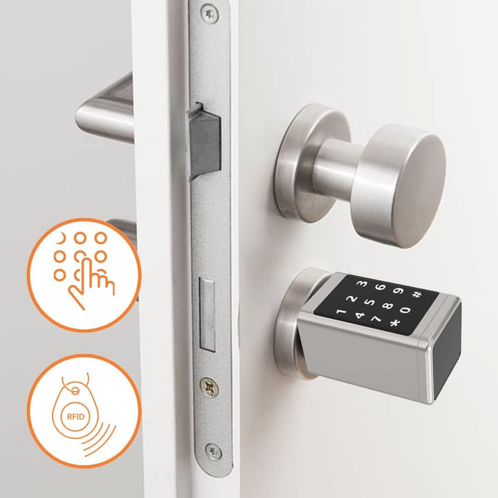 SOREX SMART WIFI Elektronisches Zylinder Türschloss - Öffnung per Code, Chip & Smartphone, elektroni
