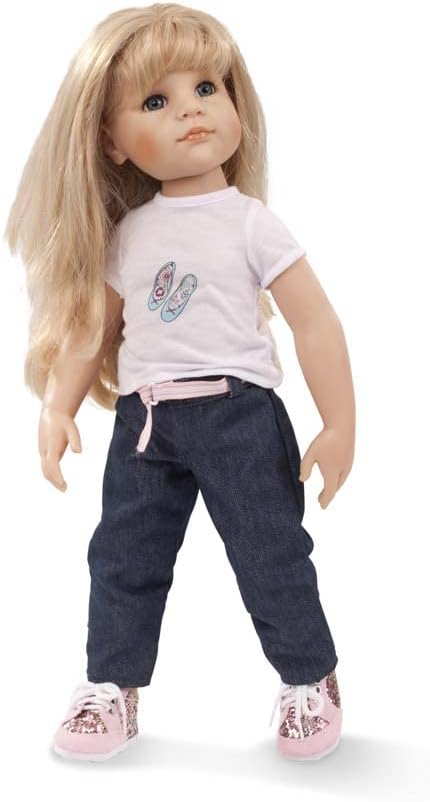 Götz 1359072 Hannah als Prinzessin Puppe - Princess - 50 cm grosse Stehpuppe mit blonden Langen Haar