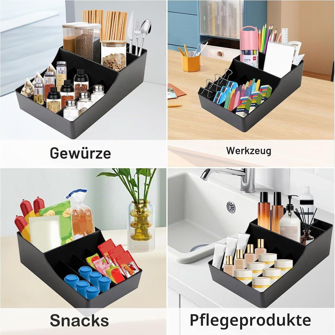 GAESHOW Kaffee Spender Organizer, Kaffeestation Zubehör Organizer, Aufbewahrung von Kaffeezubehör, T