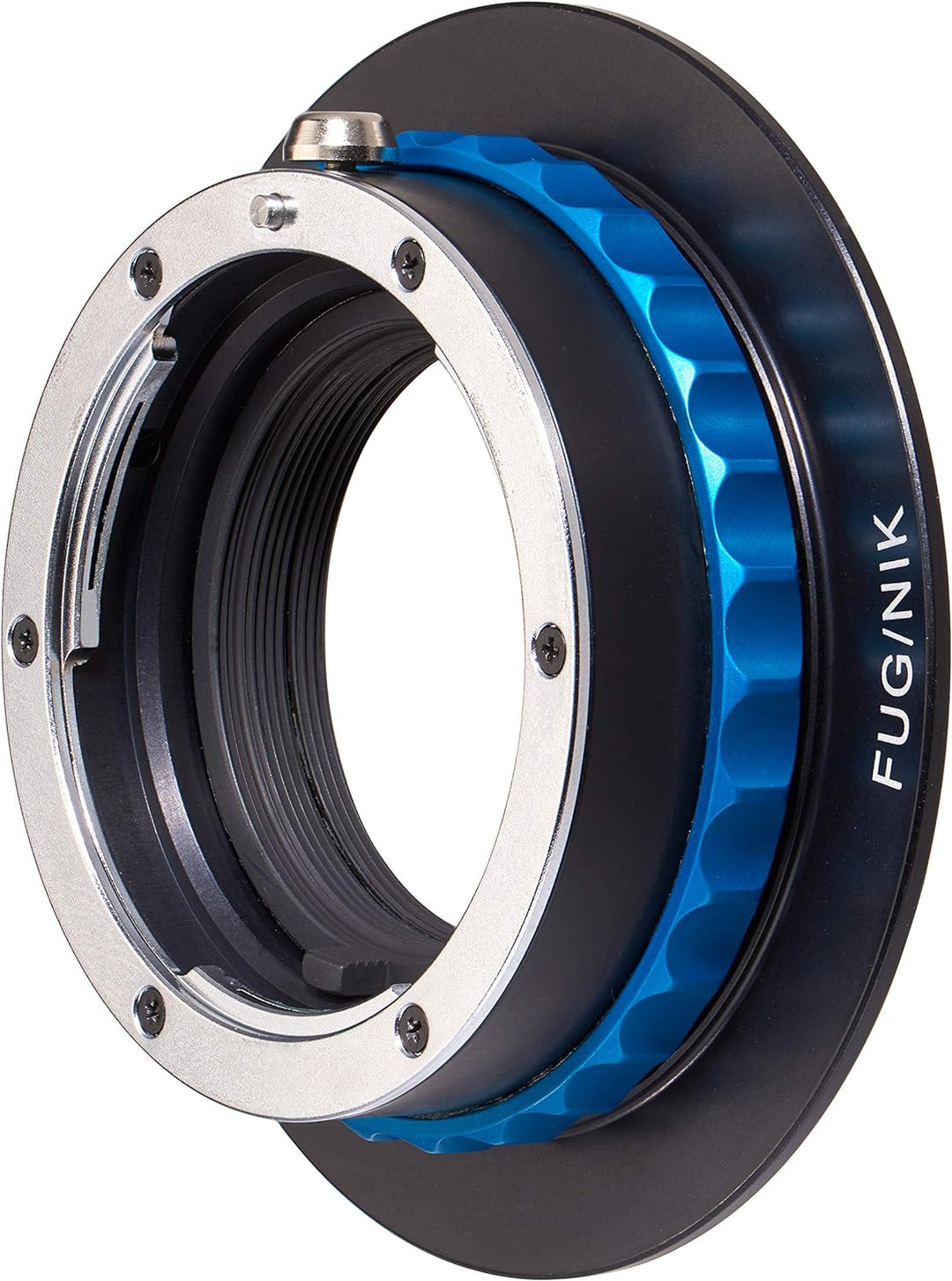 Novoflex Nikon F Objektiv auf Fujifilm G-Mount Kamera-Adapter (FUG/NIK), Schwarz
