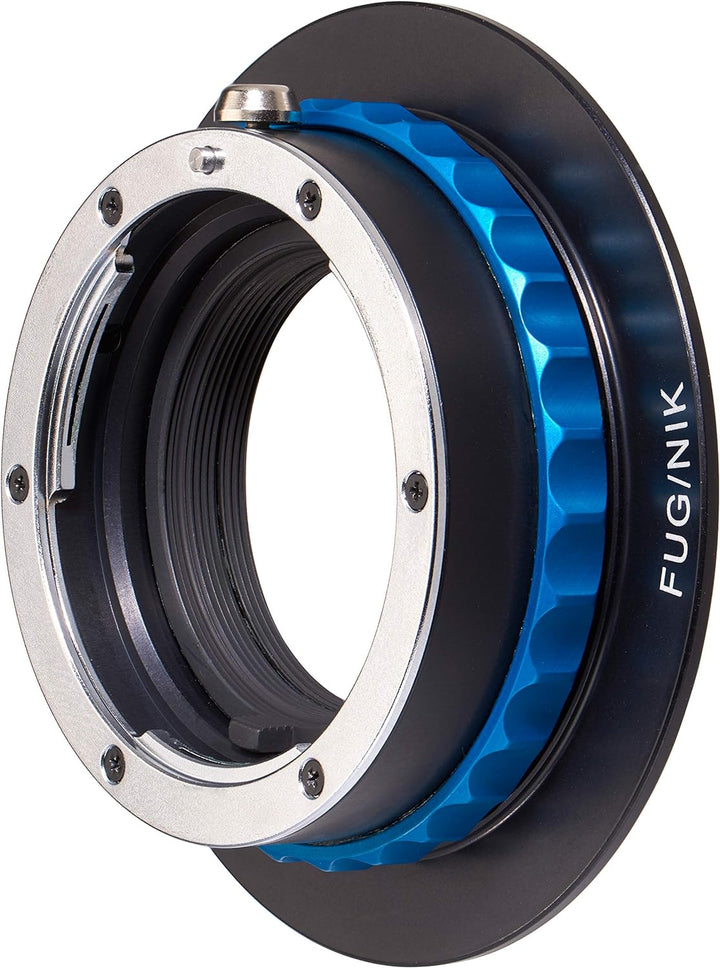 Novoflex Nikon F Objektiv auf Fujifilm G-Mount Kamera-Adapter (FUG/NIK), Schwarz