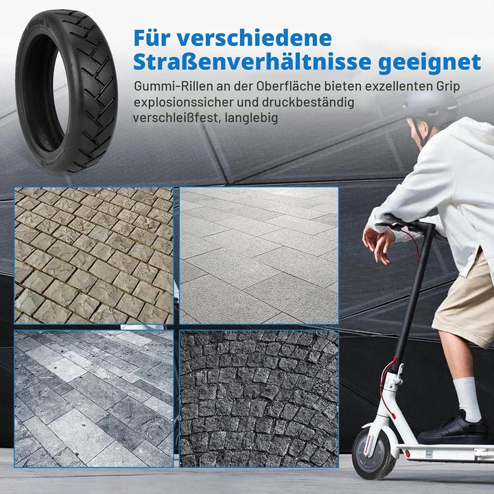 250 * 54 Reifen Schlauchlose 10 Zoll Tubeless Reifen für Mi4 Pro/Lite Elektroroller, 10 Zoll Roller