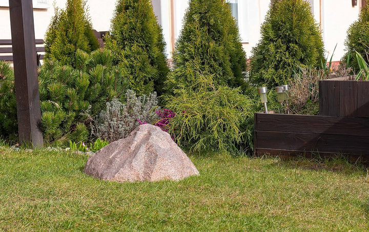 Findlinge Steine für Garten, Kunststein, Abdeckstein - Steinabdeckung für Trafohaus, Schachtabdeckun