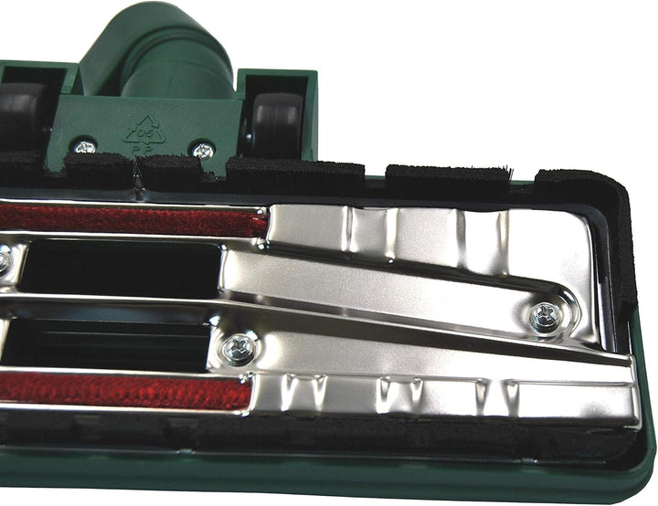 10 Staubsaugerbeutel 5 lagig UND Bodendüse grün umschaltbar mit Rollen | geeignet für Vorwerk Kobold