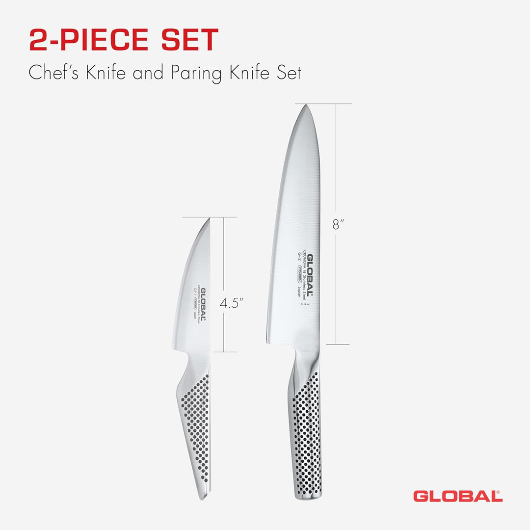 Global G-201 Messerset 2 teilig