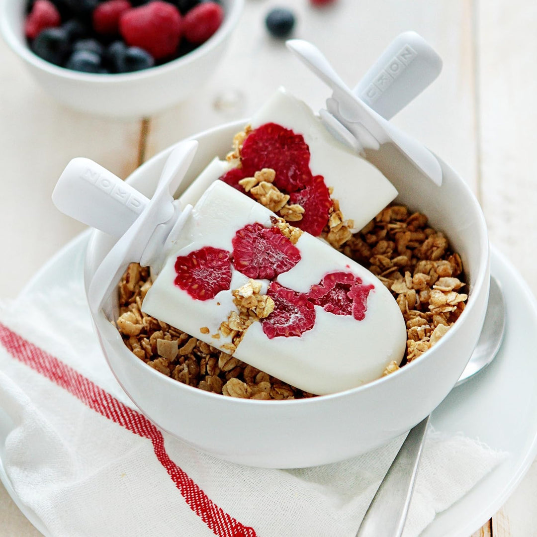 Zoku POP-Eiszubereiter für 3 EIS am Stiel, Kunststoff, White, 28x28x12 cm