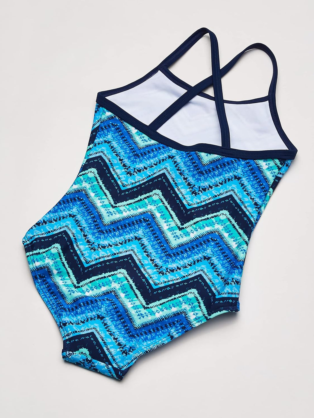 Kanu Surf Mädchen Kirsten Badeanzug Chevron Beach Sport Banded Einteiler Badeanzug 3 Jahre Kirsten B