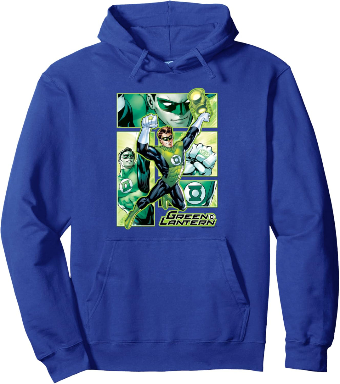 Green Lantern Panels Pullover Hoodie