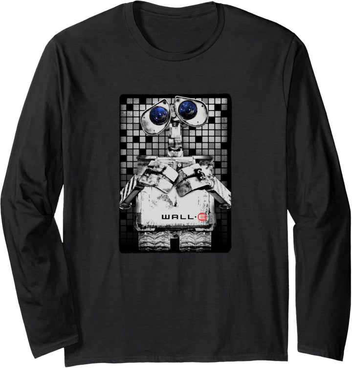 Disney Pixar Wall-E Tile Portrait Langarmshirt